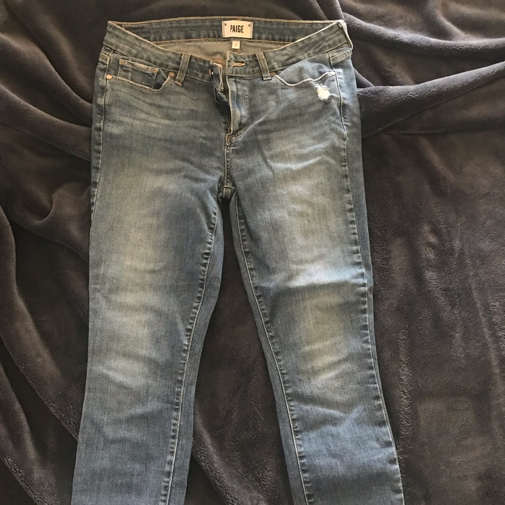Paige skinny jeans